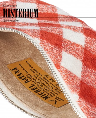 Клатч-конверт-косметичка из Шелка Женский CATTO ROSSA!_Thiny/S