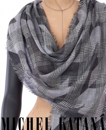 Палантин Унисекс JqTQ.W60_24DMW-2.C/GRIS