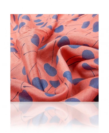 Палантин Женский SN40-CHERRY/PEACH