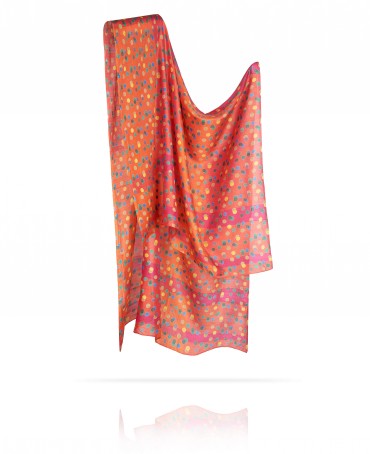 Палантин Женский SN40-POLKA.LIBRE/ORANGE