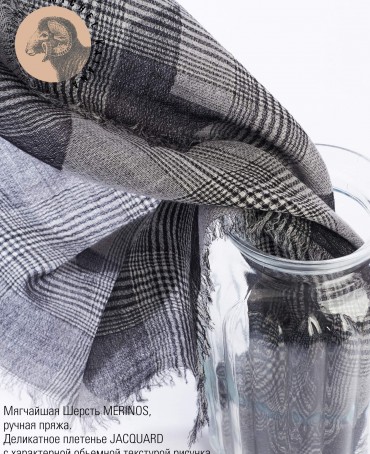 Палантин Унисекс JqTQ.W60_24DMW-2.C/GRIS