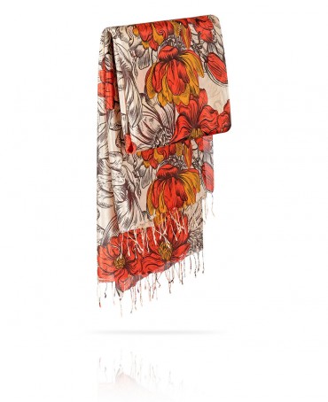 Палантин Женский S30-RENAISSANCE.FL/ORANGE