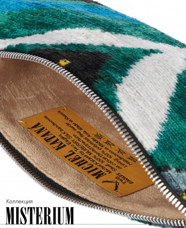 Клатч-конверт-косметичка из Шелка Женский CAERULEUM OCULUM!_Thiny/S