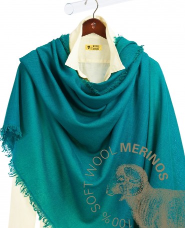 Палантин Унисекс JW100-BERGE/SEA.GREEN