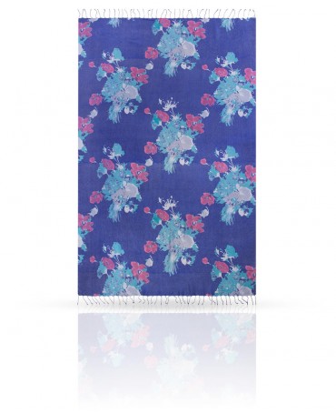 Палантин Женский S30-BRUSH.FLOWER/NAVETE