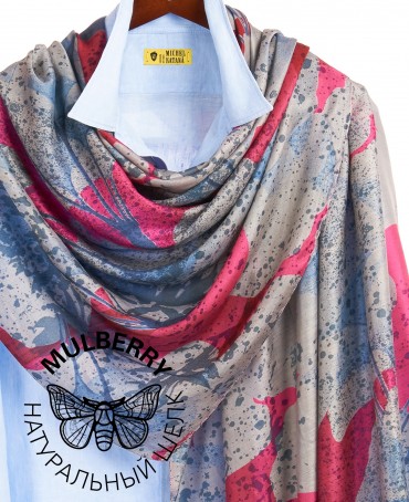 Палантин Женский SN40-GINKO/FUSHIA