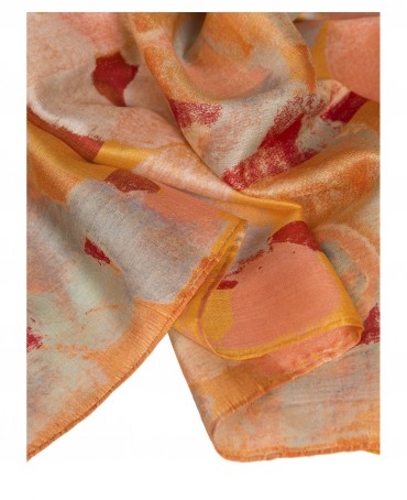 Палантин Женский SN40-OMBRE/FUCSHIA