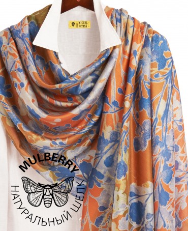 Палантин Женский SN40-SHADOW/ORANGE