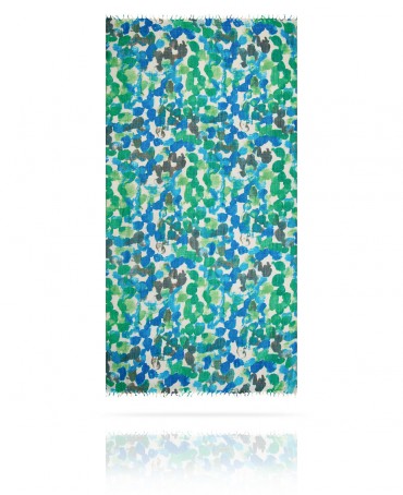 Палантин Женский W40.120-LABITINTHE/EMER