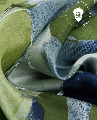 Палантин Женский S30-CANVAS/OLIVE