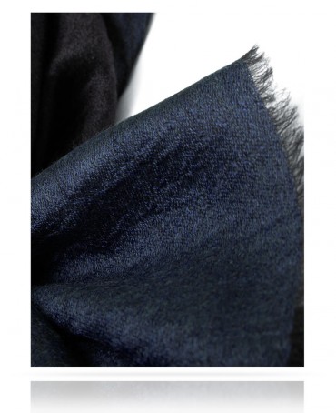 Палантин Унисекс WS90-MOIRE/BLUE.NOIR