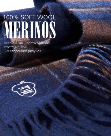 Шарф Унисекс F2TQ.W315_GZ-552/BLEU.B