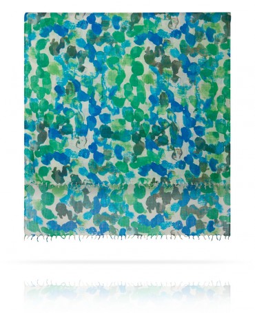 Палантин Женский W40.120-LABITINTHE/EMER