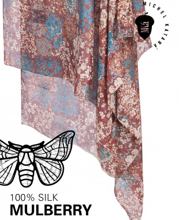 Палантин Женский SN40-SPRING/BROWN