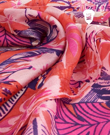 Палантин Женский SN40-TROPICAL/PINK