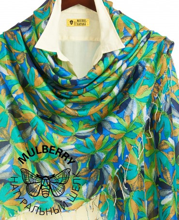 Палантин Женский S30-MONET/GREEN