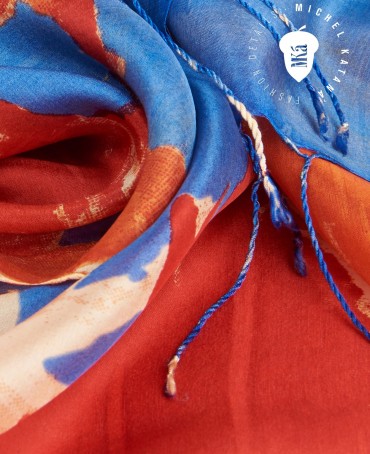 Палантин Женский S30-CANVAS/PINK