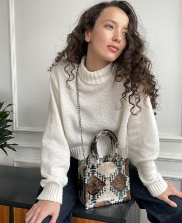 Шелковый (Бахмаль) тоут Petit (S) OCULI TERAE! (Глаза земли!) OCULI TERAE!/S