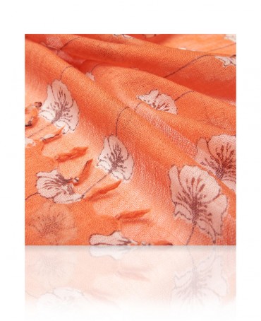 Палантин Женский W40.120-FL.PETITE/ORANGE