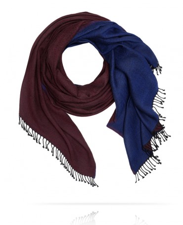 Шаль Унисекс W750-CHALE/WINE.NAVY