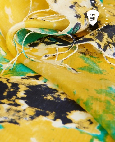 Палантин Женский S30-MAZE/GREEN