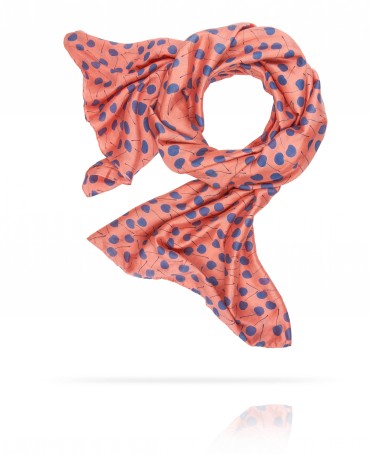 Палантин Женский SN40-CHERRY/PEACH