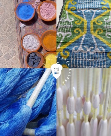 Шелковый (Бахмаль) Клатч-конверт-папка-косметичка EVOCATIO SOLEA! (Солнечное Пробуждение!) Plic_EVOCATIO SOLEA!/L