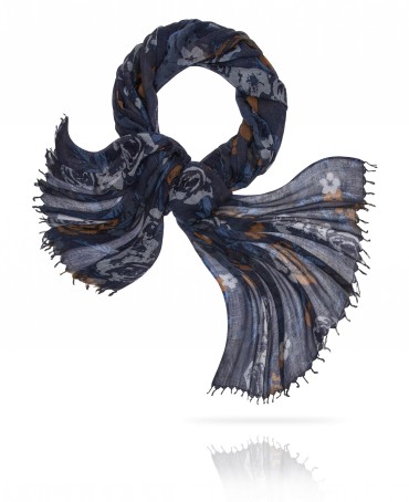 Палантин Женский W40.120-ROSA.AMOUR/BLEU