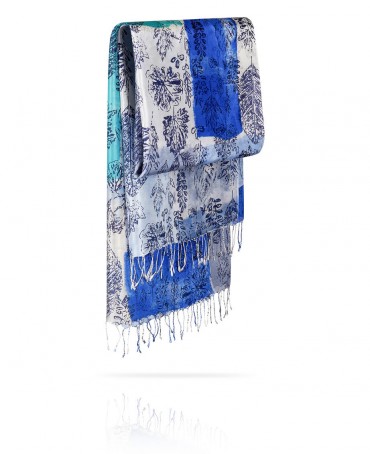 Палантин Женский S30-ICE.AGE/BLUE