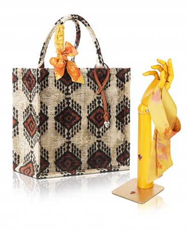 Шелковый (Бахмаль) тоут Grand (L) OCULI TERAE! (Глаза земли!) OCULI TERAE!/L