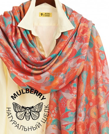Палантин Женский SN40-COLOUR.FEST/RED