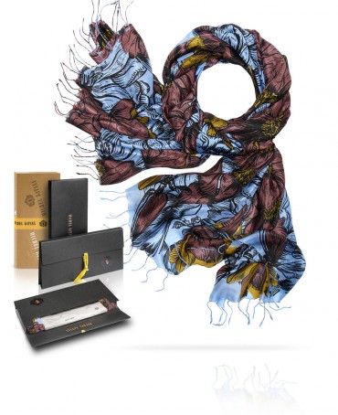 Палантин Женский S30-RENAISSANCE.FL/BROWN