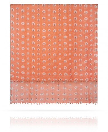 Палантин Женский W40.120-FL.PETITE/ORANGE