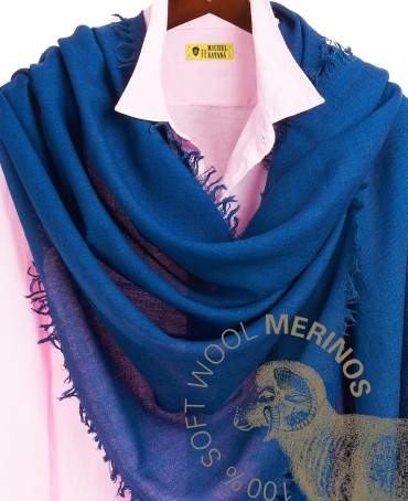 Палантин Унисекс JW100-BERGE/MIDNIGHT.BLUE