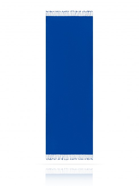 Мягчайший Палантин, кашемир и шелк в тандеме НЕБО САНТОРИНИ CASHSILK-5050/BLEU.PROFOND