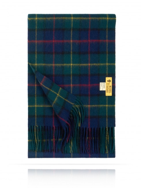 Длиный Шарф из мягчайшей шерсти Merinos (Twill) ЭЛЬФОВ ЛЕС FTQ.W120_VI-20-25/VERT