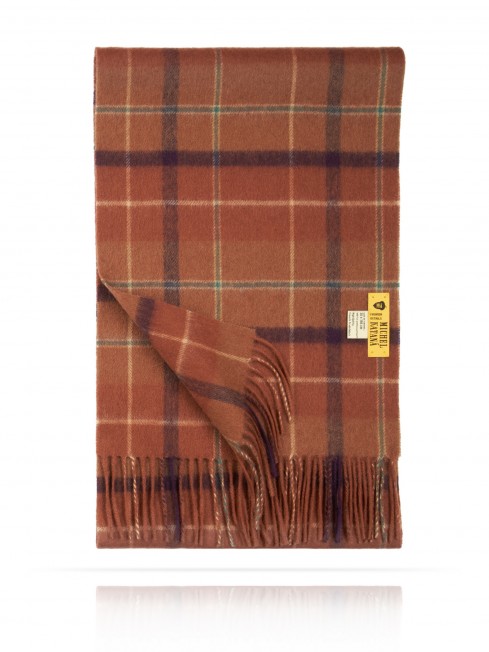 Длиный Шарф из мягчайшей шерсти Merinos (Twill) ТЕПЛЫЙ ЛУЧ FTQ.W130_GZ-743A/L.NUCA