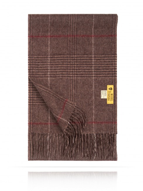 Длиный Шарф из мягчайшей шерсти Merinos (Twill) ДУБОВАЯ СИМФОНИЯ FTQ.W130_GZ-761B/PLAS.BR