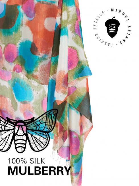 Палантин Женский S30-MIRAGE/MULTI