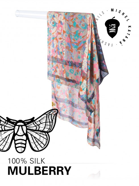 Палантин Женский SN40-COLOUR.FEST/MULTI