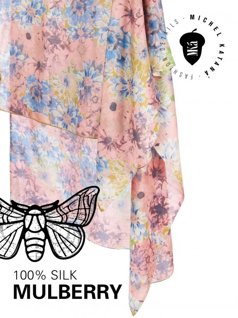 Палантин Женский SN40-VINCI/PEACH