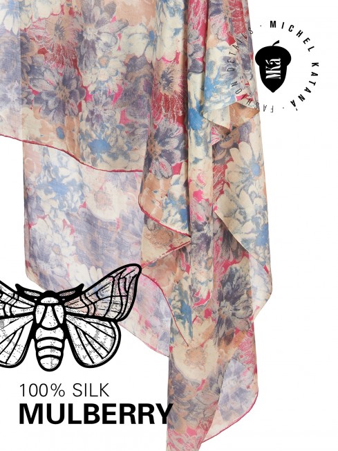 Палантин Женский SN40-VINCI/PINK