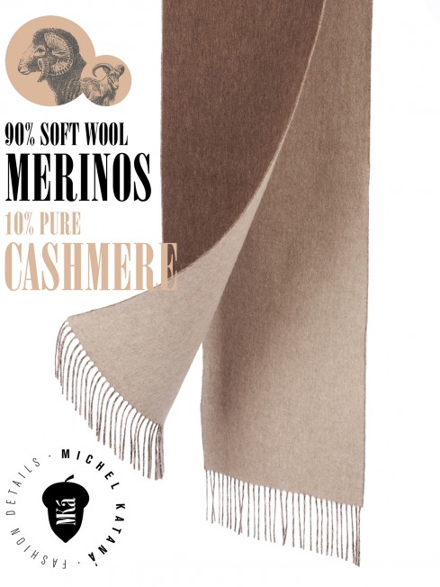 Шарф Унисекс F2T.CSHW296_SOL/BR.LATE