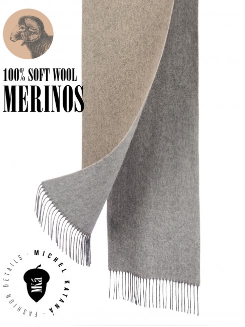 Шарф Унисекс F2T.W220_VN2001-13/BR.GRIS