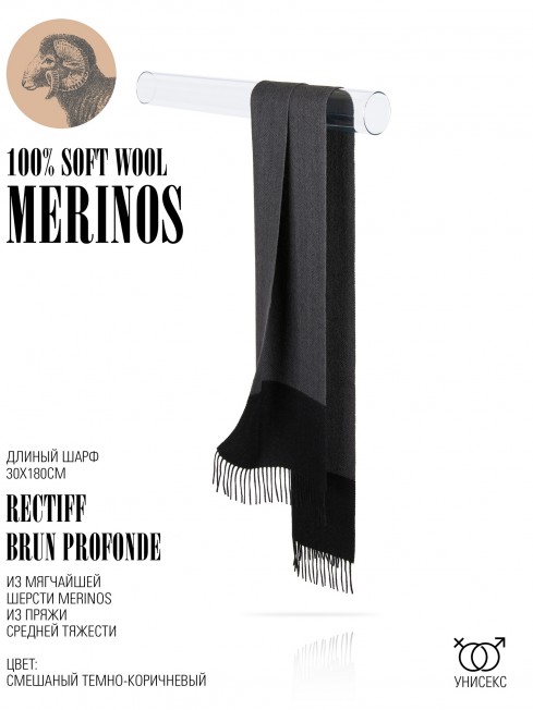 Шарф Унисекс FHs.W220_T-RZ-22A/BR.DEEP