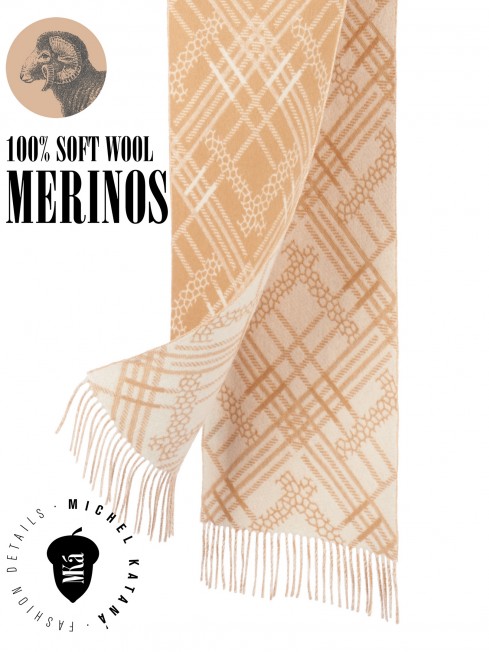 Шарф Унисекс FJq.W220_TNGZ-17-2/NUDE