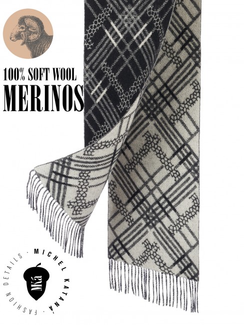 Шарф Унисекс FJq.W220_TNGZ-17-5/NOIR