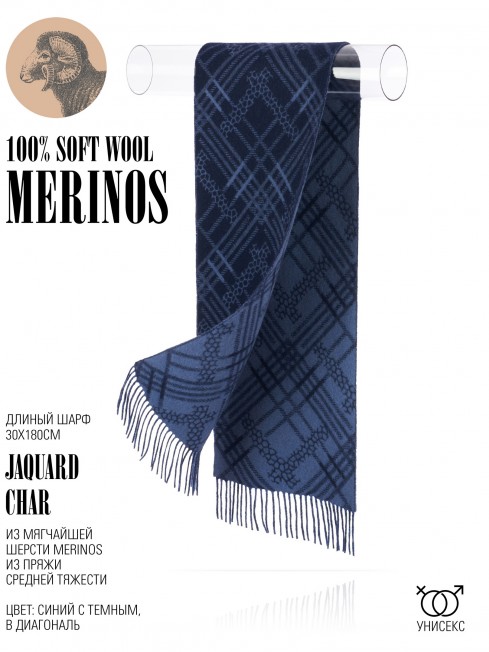 Шарф Унисекс FJq.W220_TNGZ-17-6/CHAR
