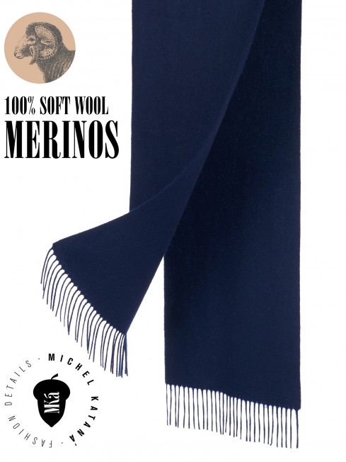 Шарф Унисекс FT.W220_40/BLUE