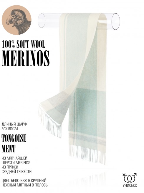 Шарф Унисекс FT.W220_TNGZ-13/MENT